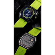 Expedition E6812 6812 Chronograph Black Holbein Green Rubber Original Men's Watch