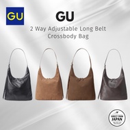 Original GU 2 Way Adjustable Long Belt Crossbody Bag Japan Direct