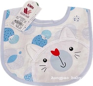 Little Wacoal ผ้ากันเปื้อน เด็กแรกเกิด น่ารัก ผ้าป่าน