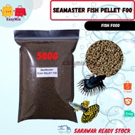 Seamaster Pellet F00 Floating Type High Protein/Pallet Ikan Seamaster/Makanan Ikan Laga/Guppy