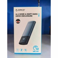 ORICO M.2 NVMe & NGFF HARD DRIVE ENCLOSURE