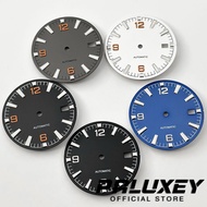 PALUXEY 31mm Sterile Black White Blue Grey Watch Dial Fit NH35 ETA 2824 2836 Miyota 8215 821A Mingzh