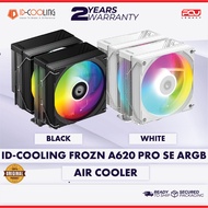 ID-COOLING FROZN A620 PRO SE ARGB AIR COOLER - BLACK / WHITE (2 YEARS WARRANTY)