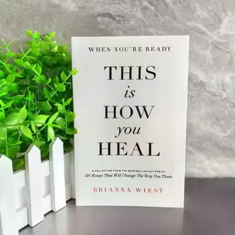 2025 Healing Journey Book - When You're Ready Self-Growth, Emotional Recovery Xmas Gift