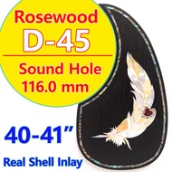 Martin D45 Rosewood Pickguard Real Abalone Inlay Guitar Accessories