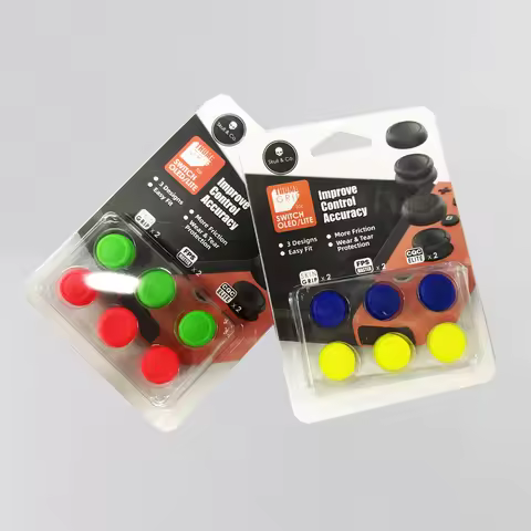 Skull & Co. JoyCon Thumb Grip Set 6 in 1 Joystick Thumbstick Cover for Switch joycon/Switch OLED/swi