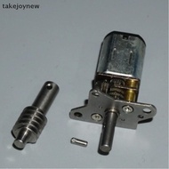 [takejoynew] 1Pcs DC 3V 5V 6V 62RPM Long Screw Shaft Worm Gear Motor Model Aircraft Folding Landing 