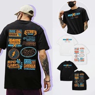 t shirt Buzzer beater x Mindgames Collab GAME CHANGER SHIRT oversized for man Cotton