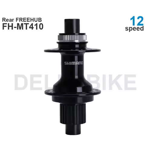 SHIMANO Disc Brake Front Hub HB-MT400 DEORE Rear FREEHUB FH-MT410 E-THRU Axle 12-speed Original Part