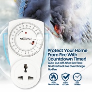 PowerPac Count Down Timer, Timer Plug Socket, Countdown Timer 22 hrs for 13A Multi Socket (FDD70-C1)