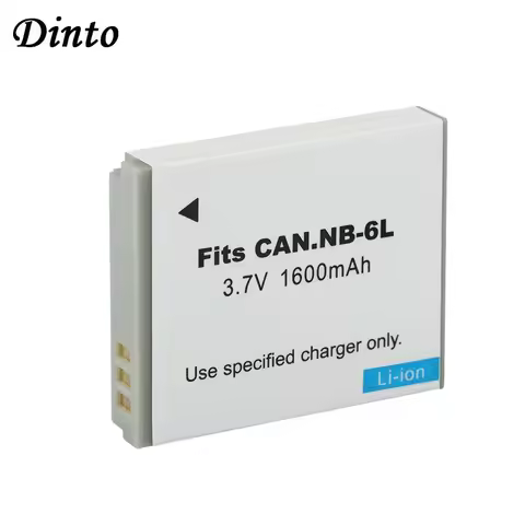 NB 6LH 1600mAh Digital Camera Battery NB-6LH NB-6L NB6L NB 6L Batteries for Canon PowerShot S90 SD77