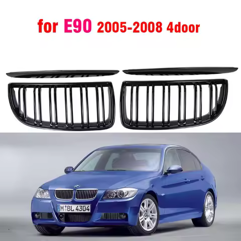 Car Black Front Hood Kidney Grille Grill For BMW 325i 328i 328xi 335i 335xi 330i 330xi For BMW E90 9