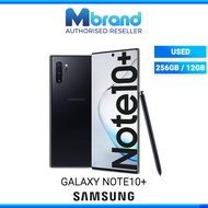 Samsung Galaxy Note10+ 256GB + 12GB RAM 12MP 6.8 inches Android Handphone Smartphone Used 100% Origi