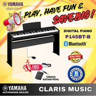 YAMAHA P145BT-B DIGITAL PIANO NEW MODEL (MODEL: P145BT/p145bt/P-145BTB /P145 BLACK)BLUETOOTH