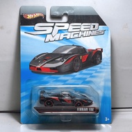 Hot Wheels Premium Ferrari FXX Speed Machines - Diecast Racing Car Toy