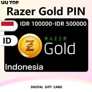 Razer Gold PIN Indonesia Gift Card ID ⚡ IDR 100000/200000/500000 E-GiftCard ⚡ UU TOP  24/7 Chatroom 