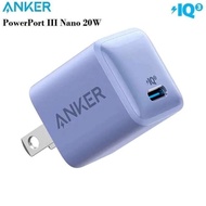 ANKER A2633 - PowerPort III Nano 20W - Support PD 20W and PowerIQ 3.0