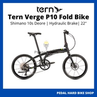 Tern Verge P10 Folding Bike 22" 10 Speed