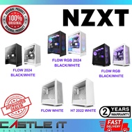 NZXT H7 / H7 Flow / H7 Flow 2022 2024 RGB Casing ATX Black White Tempered Glass TG Matte