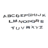 x1 Chrome Silver Letter Word Personal Car Sticker For VW Golf 7 8 GTI Polo 5 6 Passat B8 CC Tiguan T