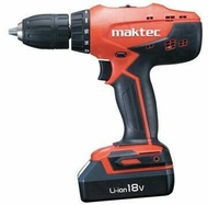 Mesin Bor 13mm Baterai Cordless 18V Drill Maktec MT 071 / Maktec MT071