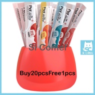 PetShrimp High Vitamin Cat Snack Cat Stick Cat food Makanan Kucing Vitamin A,B & D 15g TunaChicken S