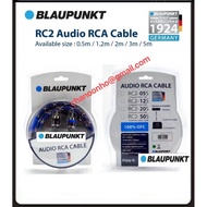 1 SET ~ BLAUPUNKT RC2 Audio RCA CABLE 2 Channel Cable Oxygen Full Copper RC2-05S/RC2-12S/RC2-20S/RC2