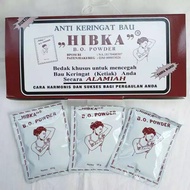 Bedak hibka ORIGINAL 1 LUSIN B O POWDER anti keringat ketiak ketek deodorant /deolotion