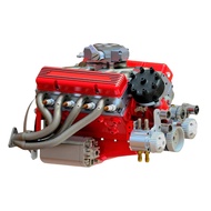 V8 Engine Model Resin V8 Small-Block Engine Statue Miniature V8 Engine Figurine Collectible Gift for