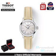 [Official Warranty] Tissot T129.210.16.111.00 Women's Classic Dream Lady Leather Strap Watch T1292101611100