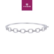 HABIB Round Diamond Bangle in 375/9K Gold 26530