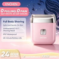 ENCHEN A8 Electric Shaver Painless Epilator Razor Trimmer 2 Speed Ajustment 3 In1 Waterproof for Bod