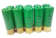 M500 M870 M1100 散彈槍用12gage 裝飾 空殼 綠色 一標10顆 可單顆購買 合法純觀賞用
