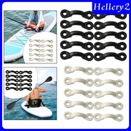 [Hellery2] 10 Pieces Kayak Pad Eye Kayak Tie Down Loops for Canoes Boat Kayak