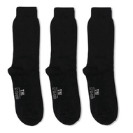 HITAM Plain Black Army Commando Socks Plain Black Thick Army Commando Socks Plain Black