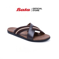 Bata บาจา รองเท้าแตะพื้นแบน รองเท้าลำลอง รองเท้าแตะ สำหรับผู้ชาย  รุ่น Energizer สีน้ำตาล 8614248