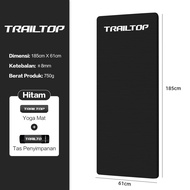 TrailTop Matras Olahraga 8/10MM Matras Yoga Premium Anti Slip Yoga Mat Karpet Olahraga Workout