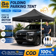 Heavy Duty Retractable Tent 2x2/3x3/3x6M Waterproof Foldable Canopy for Car Parking Outdoor Camping 