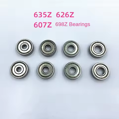 10PCS Embroidered Frame Taboret Bearing 635z 626z 607z 698z Bearing Outer Diameter 19mm Computer Emb