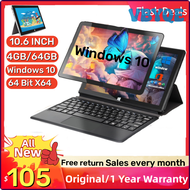 VBYQE Big Sales 10.6 INCH Windows 10 Tablet PC 4GB RAM 64GB ROM 5SE Dual Cameras 1920 x 1080 Pixel HDMI-Compatible 64 Bit X64 ALFIB