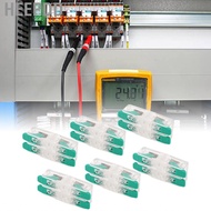 HEEPDD 10Pcs 2 in Out Wire Connector Copper Quick Compact Conductor for 0.5 to 6mm ² 10 20AWG