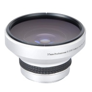 37mm 0.25X Super Fisheye Lens Additional Lens,Aluminum Alloy 2 Part Removable Macro Close-up Shootin