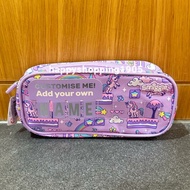 Smiggle LETS PLAY JUNIOR PENCIL CASE UNICORN NAME - SMIGGLE PENCIL CASE