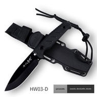 มีดเอาชีวิตรอด D2 ความแข็งสูง มีดแทคติคอลป้องกันตัวพกพา