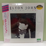 #AA191-54 < VG > LP TERPAKAI [ ELTON JOHN - ICE ON FIRE ] USED LP