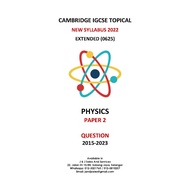 『Update till 2023 O/N』IGCSE Physics (0625) Topical 2015-2023