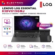 Lenovo LOQ 15IRX9 83DV019GMJ 15.6'' FHD IPS 144Hz Gaming Laptop ( NVIDIA® GeForce RTX™ 4050, i7-1365