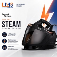 Russell Taylors Optisense Steam Generator Non Stick Steam Iron 1.5L SG1 PRO 7.5 Bar SG2 PRO 8.0 Bar