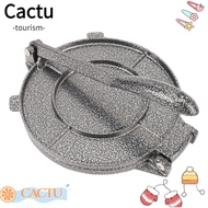 CACTUS Tortilla Press, Aluminium Alloy 6.3 Inch Dough Press, Kitchen Tools Black Heavy Duty Easy Cle