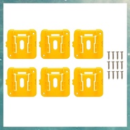 [uhktyltui.vn] 6Pack Battery Mount Holder for  20V 60V Battery Dock Holder Fit Battery Display for W